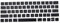 perfk Jeu de Keys Cap pour MacBook Pro A1706 13 / A1707 15 2016 2017 Cover Case Replacement Keycap Clavier Pièce de Rechange Ergonomique et Silencieux