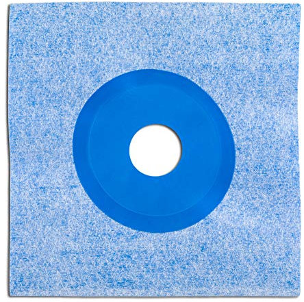 Dichtmanschette 1 Stk. Bodenmanchette Wandmanschette 150 x 150 mm Dehnöffnung, Loch Ø 25mm Badabdichtung Dichtband Dusche B04 SE