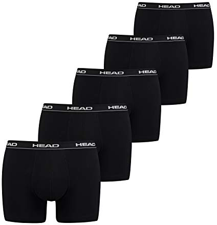 HEAD Men’s Basic Boxers (5 Pack)