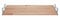 FIX&EASY Tastaturauszug mit Tastaturablage 600X300mm buche Holz massiv, Auszugschienen verzinkt 300mm mit Einrastfunktion, Set Ablage und 27mm Auszug mit Verriegelung für Tastatur Maus Keyboard Laptop