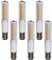 NCC-Licht 6 x LED Leuchtmittel Röhre T18 8W=65W B15d klar echte 840lm warmweiß 3000K 360° dimmbar