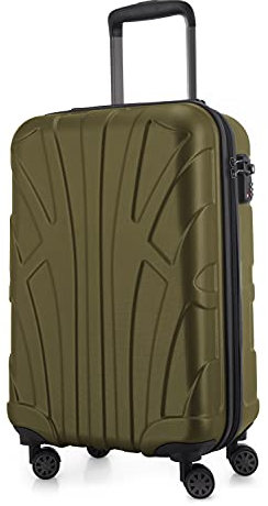 Suitline - Bagages Cabine à Main Valise Rigide Trolley Avion, 55 cm, 34 Liter, Menthe