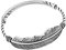 CAOMEI Armreif Frauen Silber Feder,925 Sterling Silber Armreif Vintage Distressed Feder Breit Ethnische Manschette Armreif Verstellbare Paare Amulett Armband Für Männer Frauen