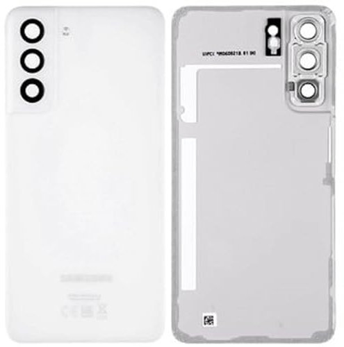 Original Samsung Akkudeckel Rückseite Akkufachdeckel für Samsung Galaxy S21 FE 5G G990B weiß