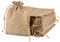 CLYPY 25 Stück Jutesäckchen mit Kordelzug, Jute Beutel 20 x 30 cm Baumwollsäckchen Stoffbeutel für Adventskalender Geschenksäckchen für Hochzeit Mitbringsel Weihnachten（Flachsfarben）