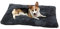 Tecageaon Hundebett-Matte, Haustierbett, weicher Plüsch, waschbar, Hundekäfigbett, Anti-Angst, bequemes Hundekissen (M-80 x 55 cm)