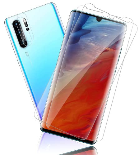 Bodyguard für Panzerglas für Huawei P30 Pro Schutzfolie, 2+2 Stück HD Schutzglas & Kameraschutz für P30 Pro Displayschutz, Hohe Empfindlichkeit Gehärtetem Panzer Glas Kamera Displayschutzfolien