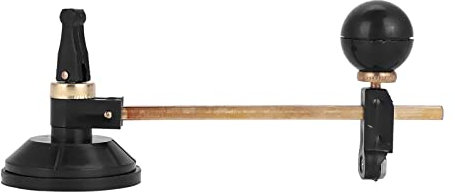 Taglierina per Bussole in Vetro Regolabile con Impugnatura a Pomello Tondo Taglierina Circolare per Bussole con Ventosa Bilance a Taglio Netto(30 cm)