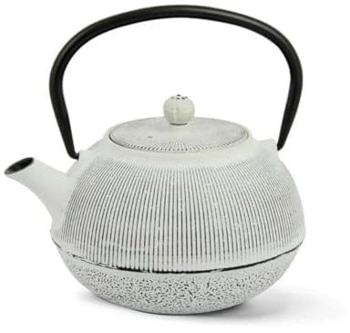 Neavita Théière en fonte Uji blanche, 800 ml