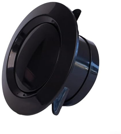 Cubierta de ventilación de techo redonda de PVC/difusor de ventilación de aire de plástico, salida de aire interior ajustable para baño, cocina, extracto, ventilador, aire acondicionado HVAC