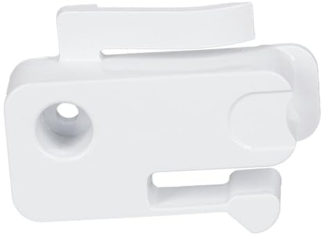 easyPART passend für Bauknecht C00506172 Stopper rechts für | Gefrierfachklappe in Gefrierschrank, Kühlschrank, Gefriertruhe, Anschlagpuffer, Türanschlag, Klappenstopper, Kunststoff