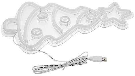 Veemoon Frohe Weihnachten Neon Zeichen Baum Dekorative Neon Licht Weihnachten Baum Usb Powered für Bar Home
