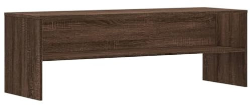 vidaXL Mobile TV Rovere Marrone 120x40x40 cm in Legno Multistrato