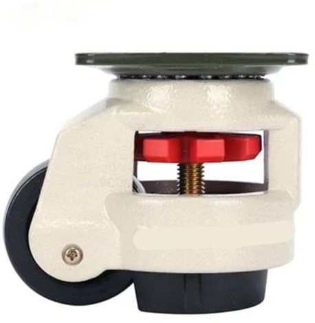 GD-40F/60F/80F Last 500 kg Niveauverstellbare Radeinstellungsrollen Flache Unterstützung Hochleistungsindustrierollen 1 Stück(1PCS GD-60S)