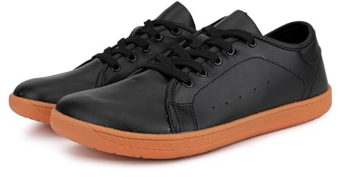 Treer Chaussures Pieds Nus Femme Homme Été Chaussures Pieds Larges Légères Barefoot PU Imperméable Chaussures Minimalistes avec Semelle à Chute Zéro Antidérapant Barefoot Shoes