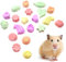 NHQZ 20 Stück Lavablock für Hamster Chinchilla Chew Hamster Mineral Kauen für Hamster Chinchilla Kaninchen Ratten Maus Eichhörnchen Kauspielzeug