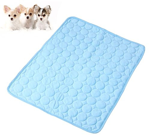 COLLBATH Dog Cooling Mat Pet Bed House Breathable Cooling Pad for Dogs Cats Heat Dissipation Pad