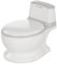 Jané First Potty, Orinal Aprendizaje, con Sonido, Fácil Limpieza, Antideslizante, Antisalpicaduras, Cubeta Extraíble