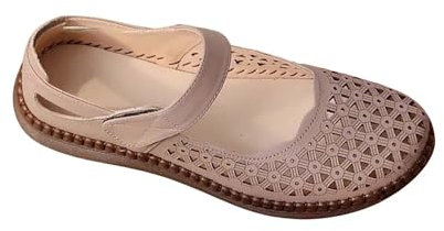 Meaunzyl Sandali Donna Sandali Ortopedico Donna Estivo Con Adjustable Strappo Scarpe Eleganti Basse Chiuse Con Zeppa E Plateau Comodi Leggere Traspirante Vintage Antiscivolo Scarpe Da Trekking Chiusi