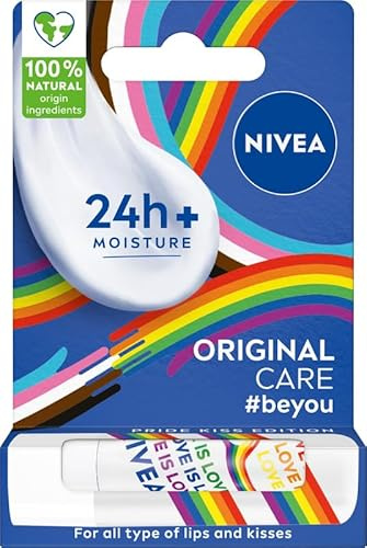 NIVEA Pride Kiss Edition Original Care Pflegende Lippenstift 4,8g