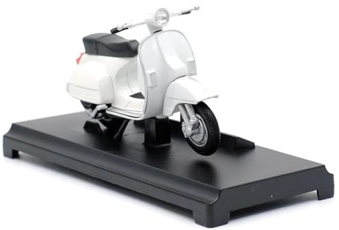 1:18 2016 Per VESPA PX 125 Modello Di Moto In Lega Pressofusa Ruote Girevoli Flessibili Giocattolo Per Regali Per Bambini Collezione Giocattoli