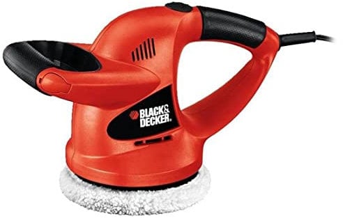 BLACK+DECKER 6 Buffer Polisher, Orbital Car Polisher with Wool and Foam Bonnets (WP900)