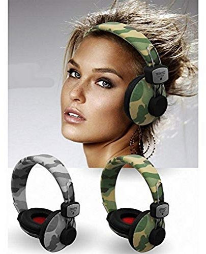 Mood Cuffie Militari con Microfono, Taglia Unica
