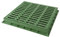 First Plast TGNP40V Telaio con Griglia Pedonabile in PVC, Verde, 400x400 mm