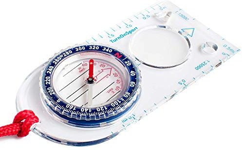 Orientierungskompass – Pfadfinder-Kompass für Kinder Wanderkompass wasserdicht Kartenkompass Orientierung Navigationskompass Jungen Scout Survival Kit Kompass Backpacking Camping Motoring