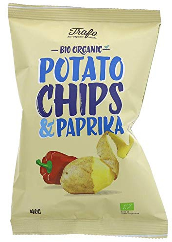 Trafo Organic Chips Paprika 40g-15 Pack