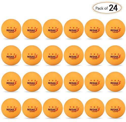 Lixada Premium Tischtennisbälle 24 Stücke 3-Sterne 40mm Tischtennisbälle Tischtennisbälle Amateur Weiterbildung Übungsbälle
