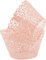 KOSTOO Cupcake-Förmchen, 50 Stück/Packung, Spitzen-Cupcake-Einlagen, lasergeschnitten, Cupcake-Papier, Cupcake-Muffinförmchen für Hochzeit/Geburtstag, Party-Dekoration (Rosa)