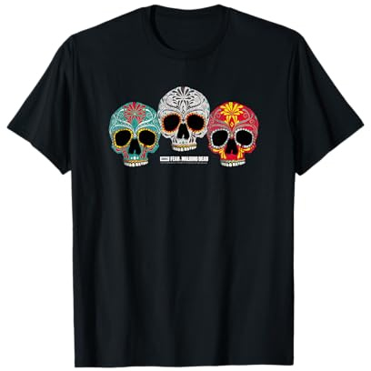 Fear The Walking Dead Three Skull T-Shirt