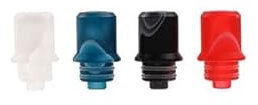 DRIP TIP ZLIDE BOCCHINO BOCCAGLIO DRIP TRIP 510 RESINA PER ATOMIZZATORE ZLIDE NO NICOTINA (NERO 1 PEZZO PER ZLIDE)
