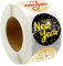 predolo 500 Stück 1,5 Zoll Happy New Year Sticker Ornaments Round Holiday Supplies Colorful für Goodie Bag Winter Grußkarten, Stil b
