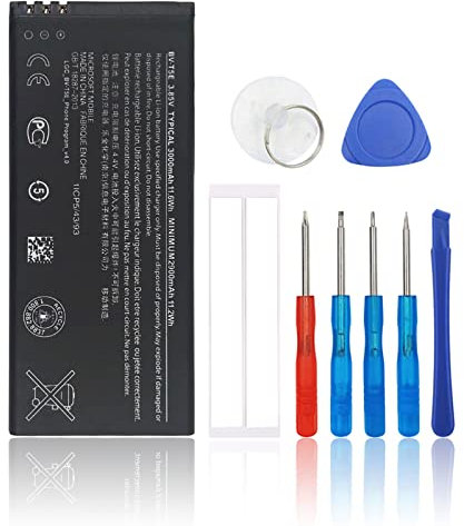 SwarKing Ersatz Akku Kompatibel mit Microsoft Nokia-Lumia 950 RM-1106 1104 BV-T5E T5E with Toolkit