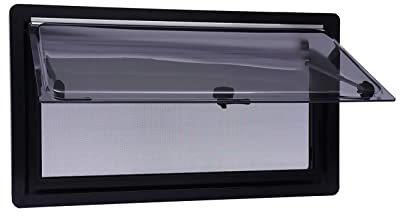 Quiltern Fenêtre latérale de caravane, protection contre les insectes, protection solaire, fenêtre de camping-car, fenêtre de caravane pour tous les types de véhicules