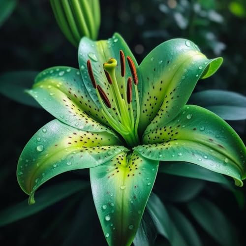 Lilienzwiebeln-Winterhart MehrjäHrig,Lilien Zwiebeln Winterhart Mehrjährig,Lilien Pflanzen,Lilien Blumenzwiebeln,Lilien Zwiebeln,Lilie Zimmerpflanze,Bonsai Pflanze-4zwiebeln-b