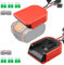 TPDL Lot de 2 adaptateurs Power Wheel pour batterie Worx 20 V PowerShare avec câble de fil 14 AWG, fusible et interrupteur pour bricolage modify, jouet RC, Ride On Truck