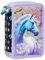 Derform Einhorn 3 - Fach Federmappe Federtasche mit 43 Teilen gefüllt Federmäppchen Unicorn