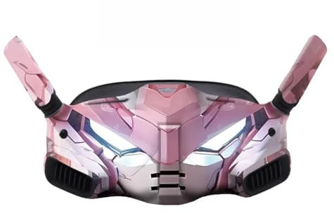 Pidynx Schutzaufkleber für DJI Avata Goggles, stilvolles Tarnmuster von Brillen Aufkleber, PVC-Material (Gundampulver)