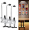 FGXY Distributeur de vin 3 Bouteilles, Porte-Bouteille Mural, Distributeur Optique Mural, Porte-Bouteilles Portionneur de Boissons, Idéal pour Les Bars, Restaurants, hôtels et Autres lieux d'affaires