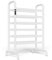 Scaldasalviette Elettrico, 300W Scalda Asciugamani Elettrico, 1-24h Tempistica, 45-60°C, 905×600×240mm, Bianco Scaldasalviette Elettrico Bagno, con Schermo tattile a LED, Risparmio energetico -White