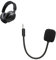 kwmobile Micrófono Compatible con JBL Quantum 100 - Microfono Repuesto para Auriculares Gaming - Negro