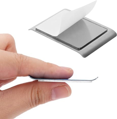 12-Pack Magnetic Strips with Adhesive Backing Magnet Under Cabinet Light Magnetic Strip Self Adhesive Magnetic Strip Replacement Magnetic Strips for Lights Under Cabinet Lights Magnetic Sticky