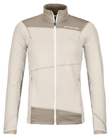 FLEECE LIGHT JACKET W C: white chalk S: L