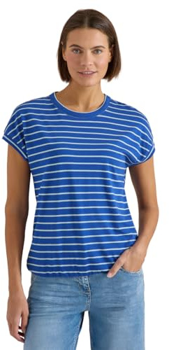Damen T-Shirt mit Rundhals und Streifen