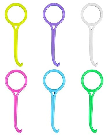 6 Pieces Dental Aligners Remover Transparent Aligner Removal Tools Aligners Remover Hook Oral Hygiene Accessories