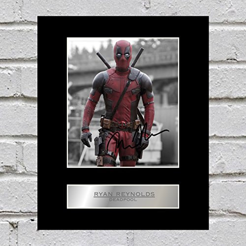 Signiertes Foto von Ryan Reynolds, Deadpool