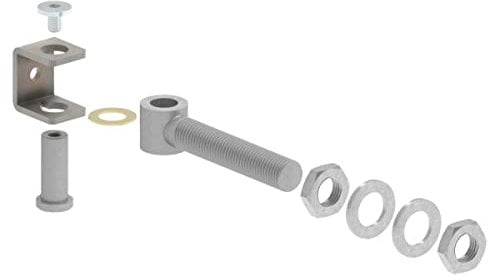 Fenau - Fenau - Torband M24 - verstellbar - Stahl (Roh) S235JR - Tragkraft pro Paar: 225 kg